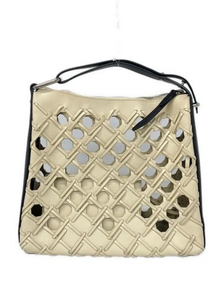 3.1 Phillip Lim Cream Black Leather Handbag — image 3 of 8